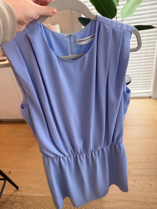 Amanda Uprichard Light Lavender Sleeveless Romper